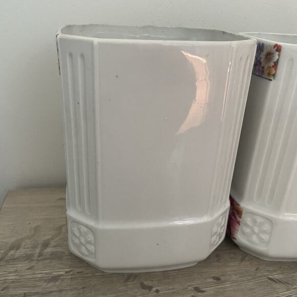 Vintage MZ Altrohlau Czechoslovakia CMR coffe Tea Canister set kerag Carlsbad - Picture 8 of 16